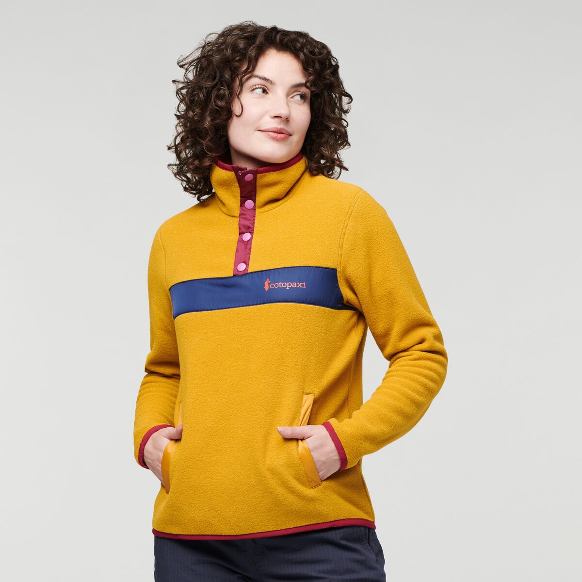 Teca Fleece Pullover - Recycled - Women's, Honeycomb