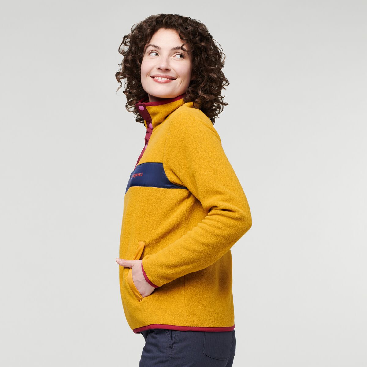 Teca Fleece Pullover - Recycled - Women's, Honeycomb