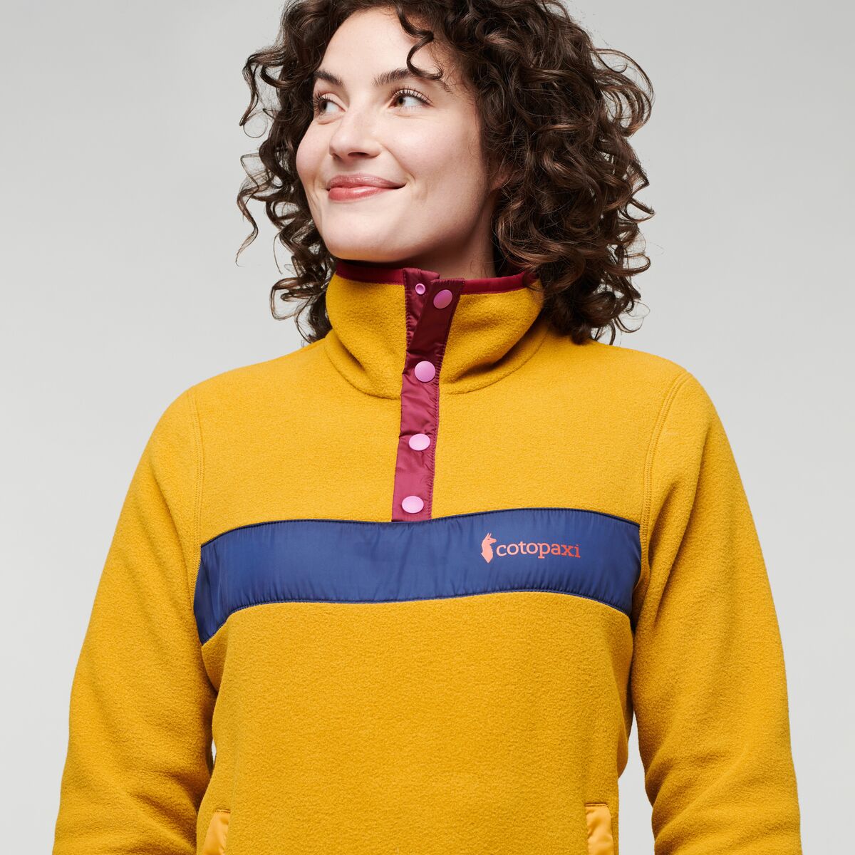 Teca Fleece Pullover - Recycled - Women's, Honeycomb