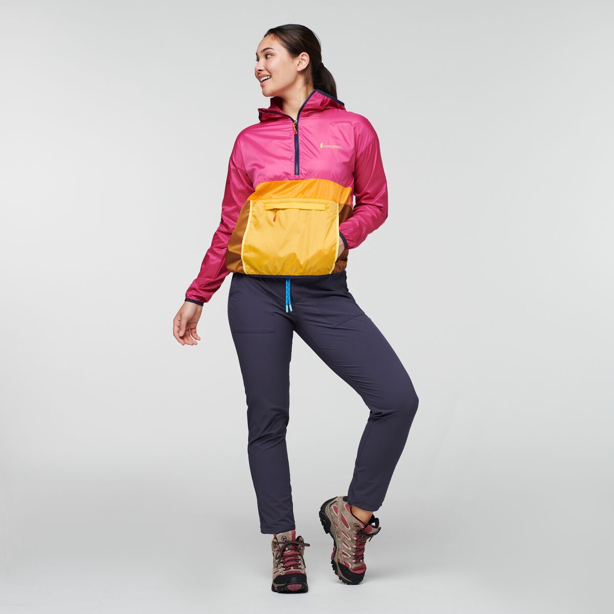 Teca Windbreaker Halfzip - Women's, Pop