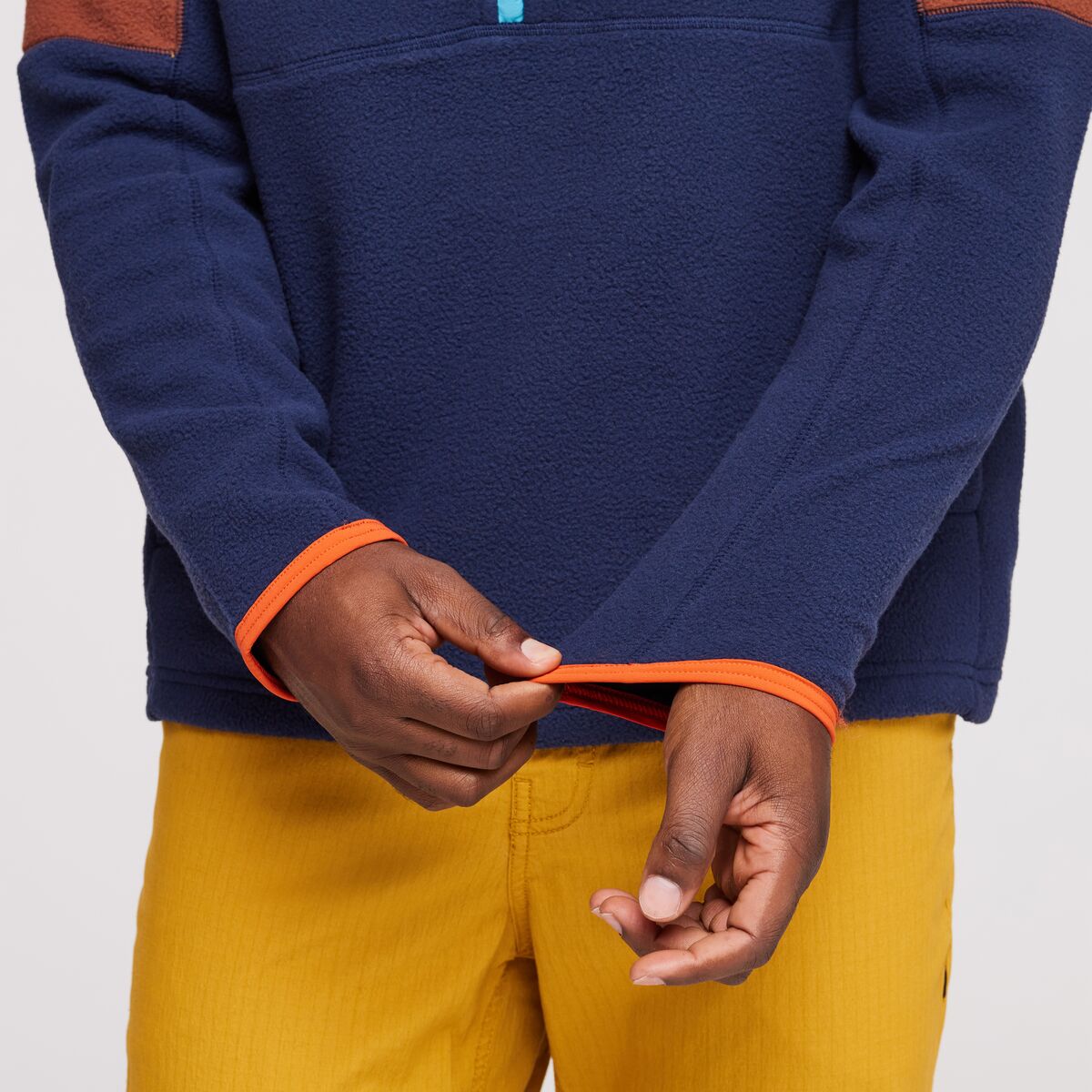 Abrazo Half-Zip Fleece Jacket - Men's, Acorn/Maritime