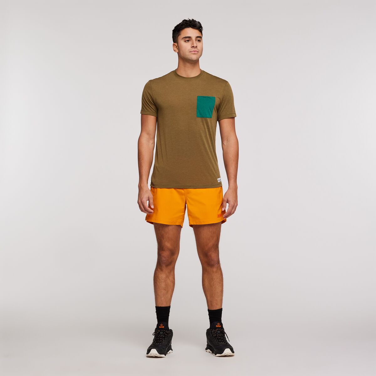 Paseo Travel Pocket T-Shirt - Men's, Oak