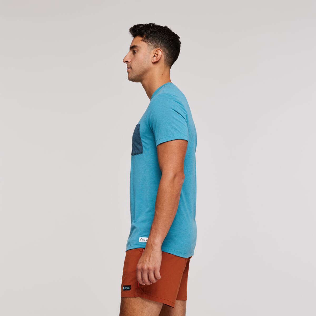 Paseo Travel Pocket T-Shirt - Men's, Poolside