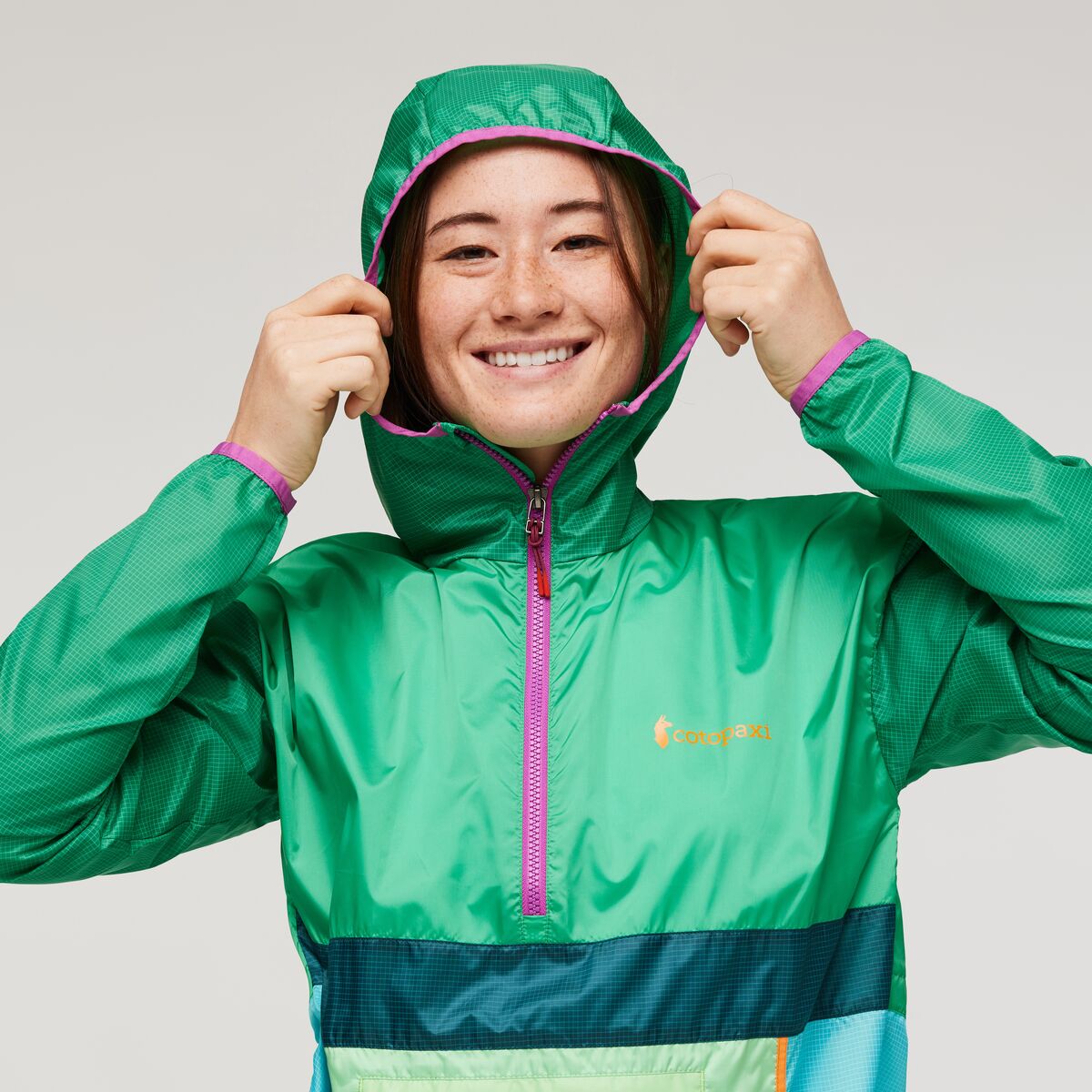 Teca Windbreaker Halfzip - Women's, Rolling Hills