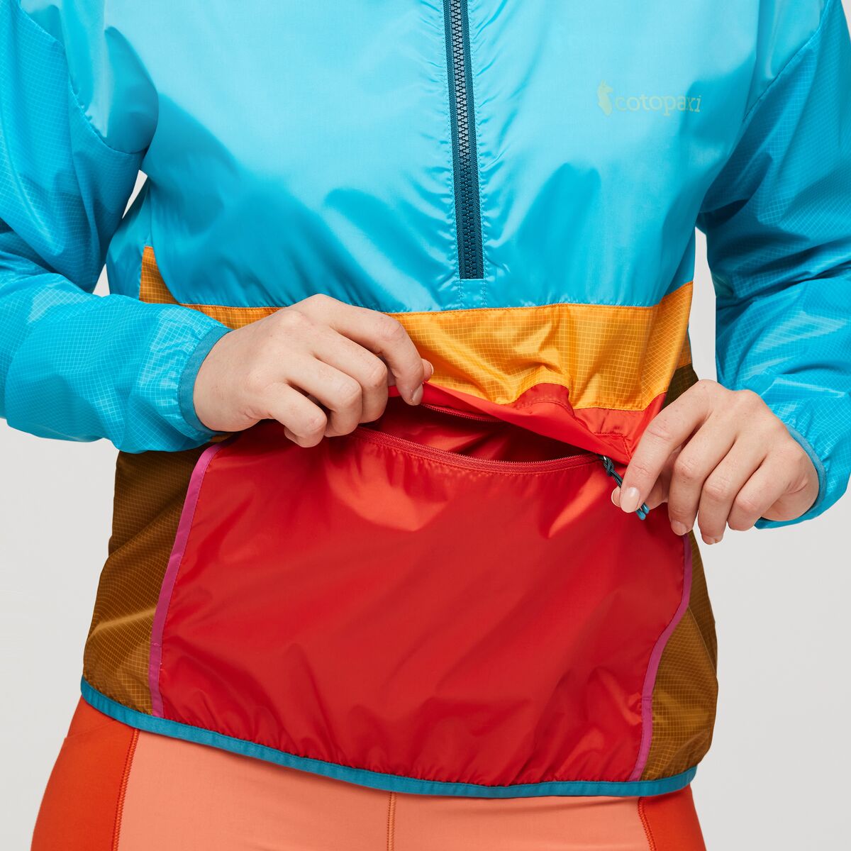 Teca Windbreaker Halfzip - Women's, Swoop