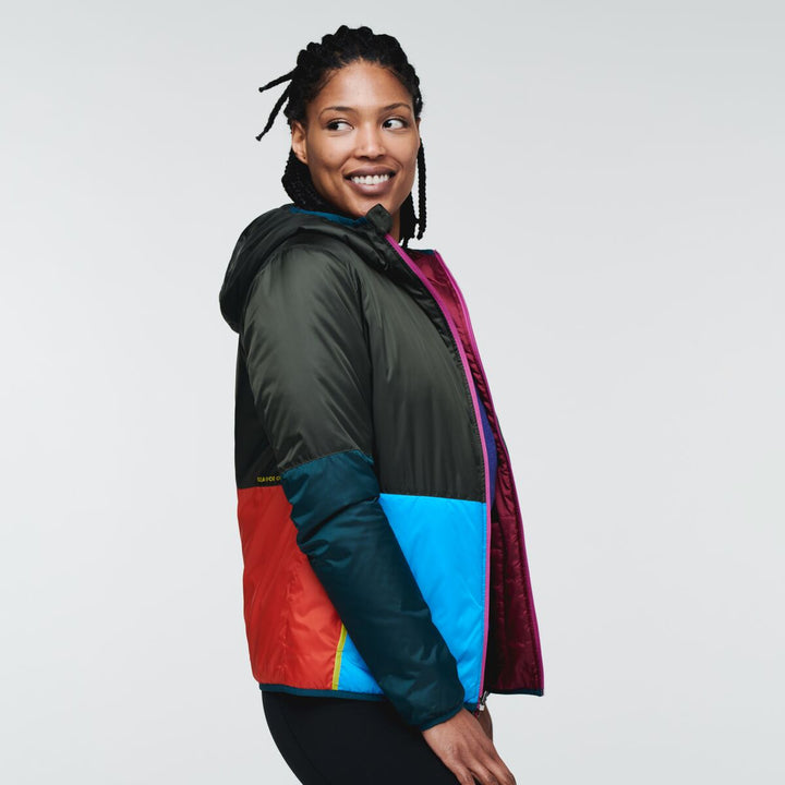 Teca Calido Hooded Reversible Jacket - Women's, Run Run