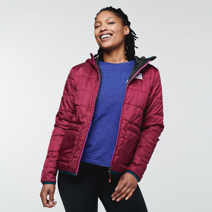 Teca Calido Hooded Reversible Jacket - Women's, Run Run