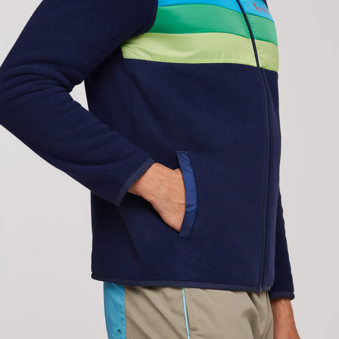 Teca Fleece Hooded Full-Zip Jacket - Men's, Ship Shape, Model Munther