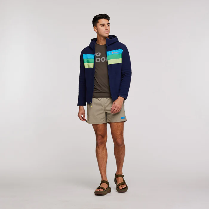 Teca Fleece Hooded Full-Zip Jacket - Men's, Ship Shape, Model Munther