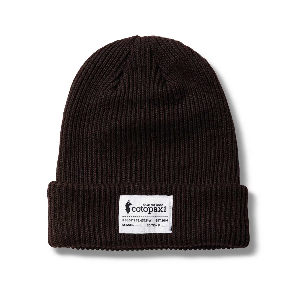 Wharf Beanie - Cotopaxi Patch, Black Iris