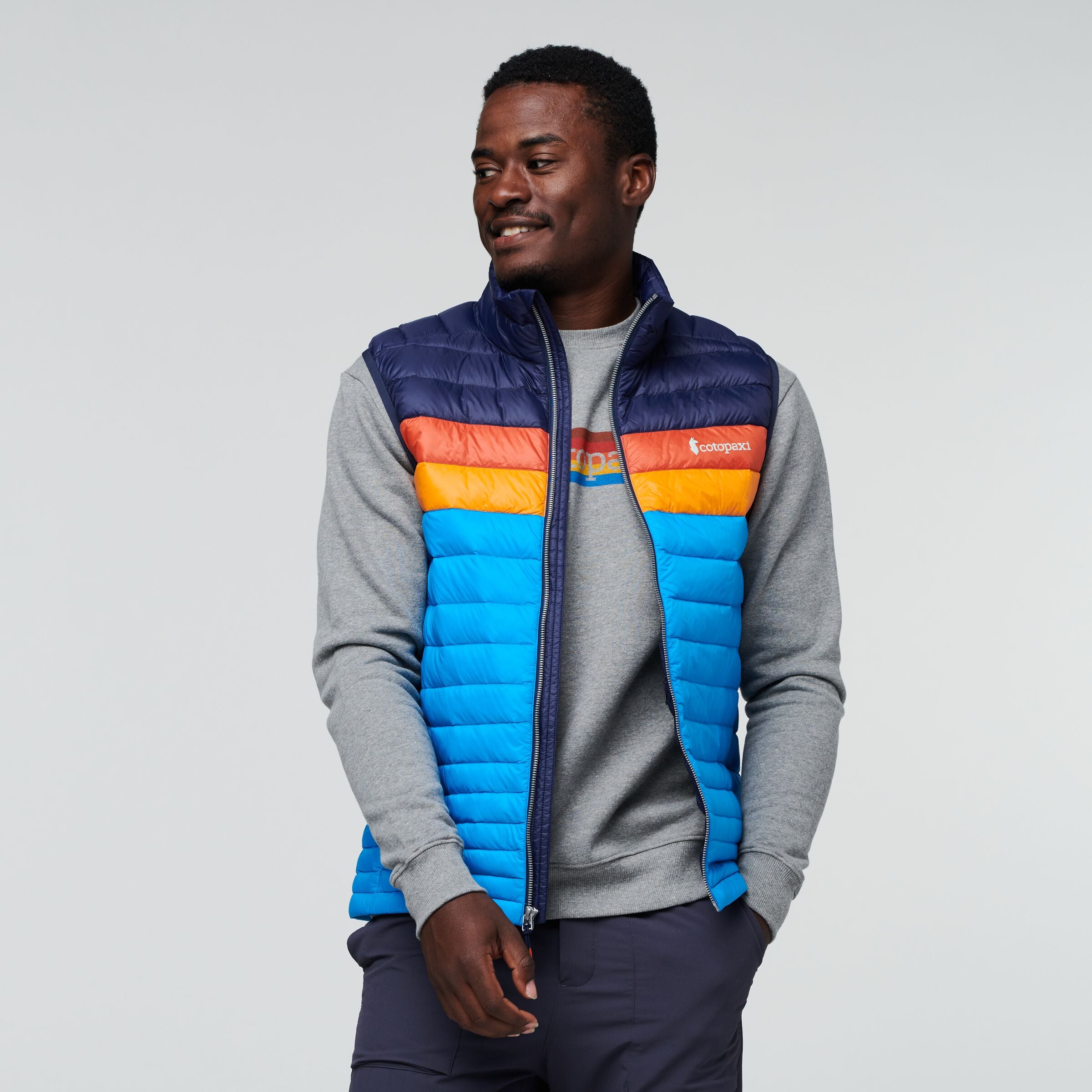 Fuego Down Vest - Men's, Maritime/Saltwater