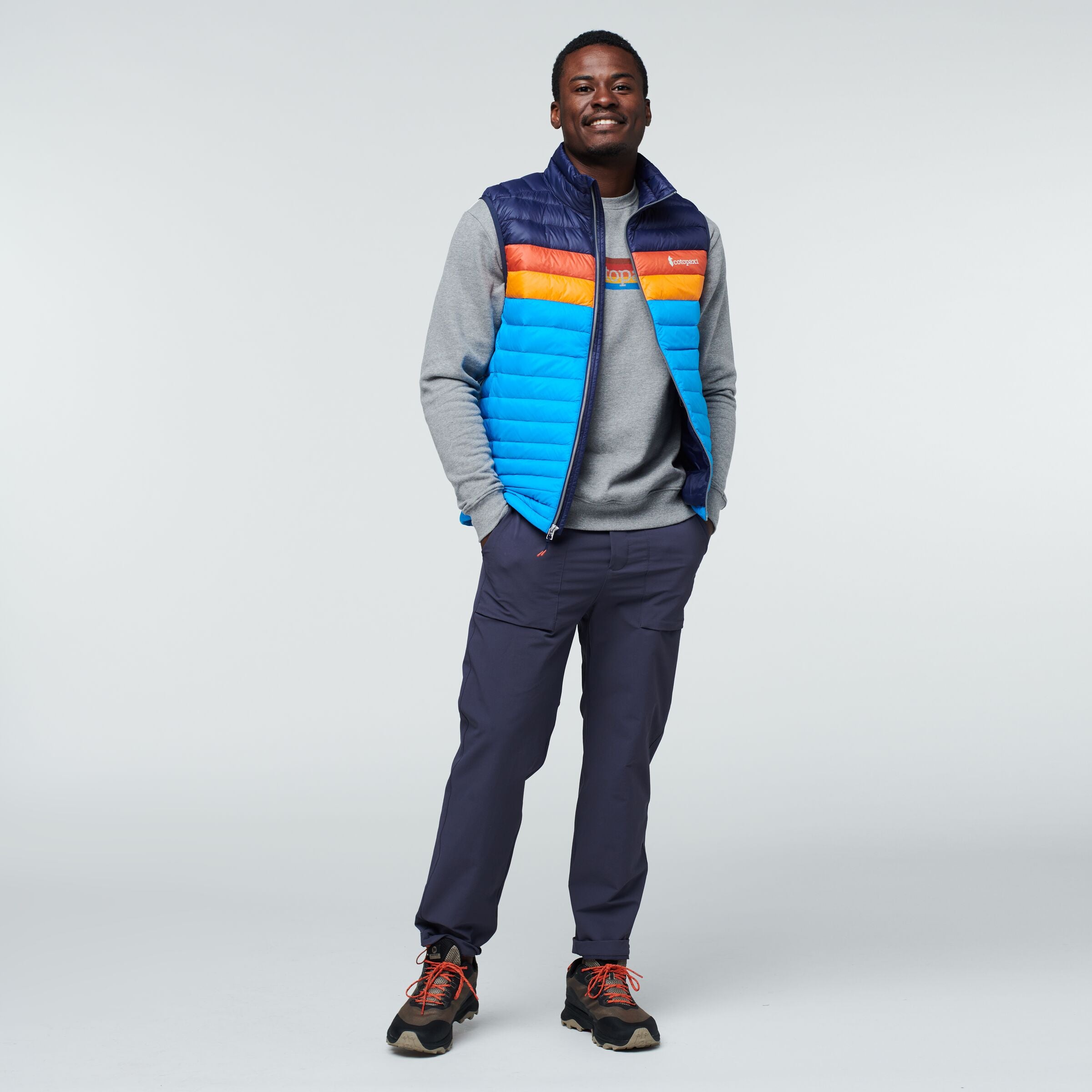 Fuego Down Vest - Men's, Maritime/Saltwater