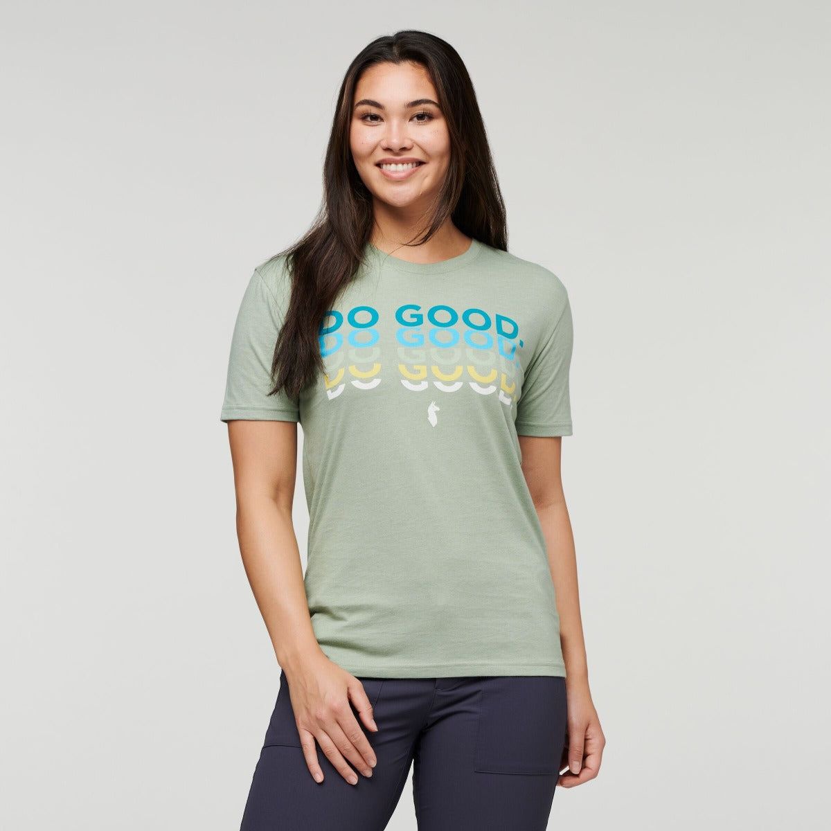Do Good Repeat T-Shirt- Women's, Silver Leaf