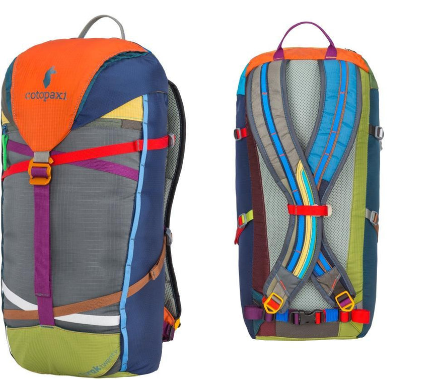 Tarak 20L Backpack - Del Dia Featured Front and Back